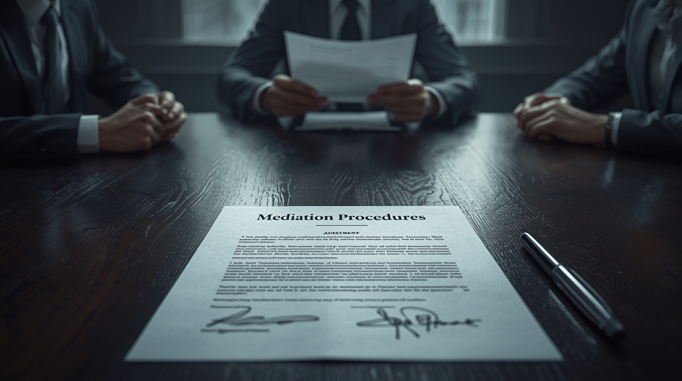  Соглашение о проведении процедуры медиации 