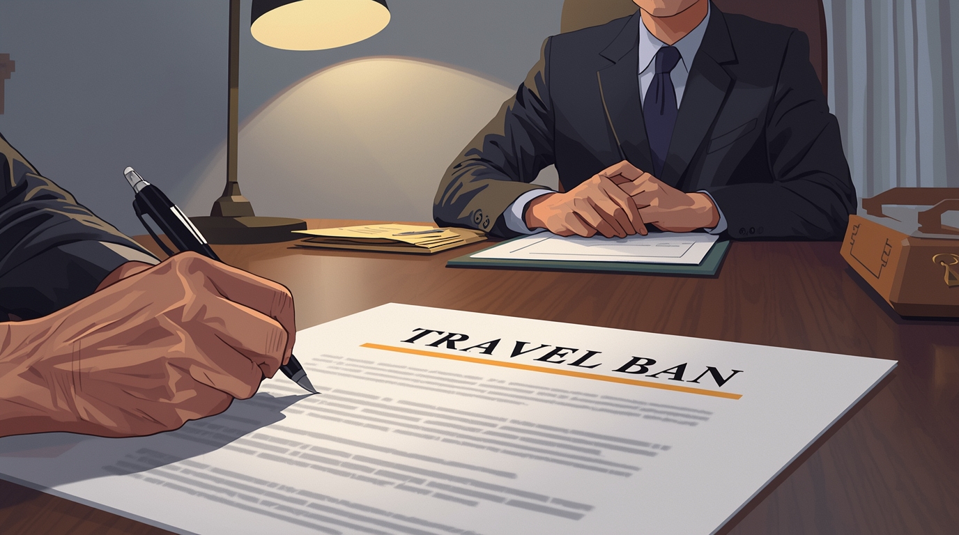 подписка о невыезде