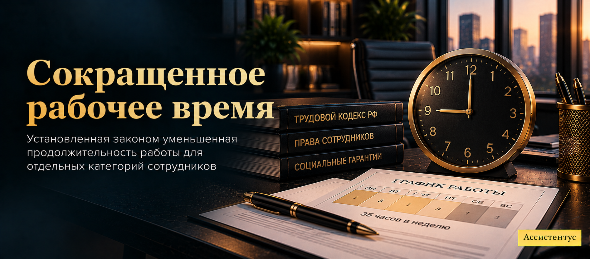  Сокращенное рабочее время 