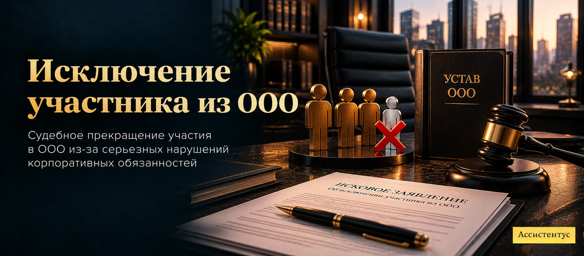  Исключение участника из ООО 