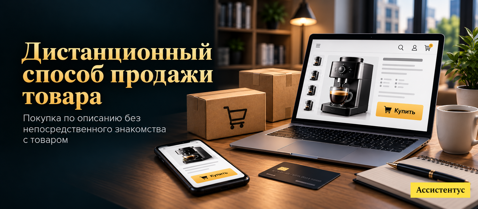  Дистанционный способ продажи товара 