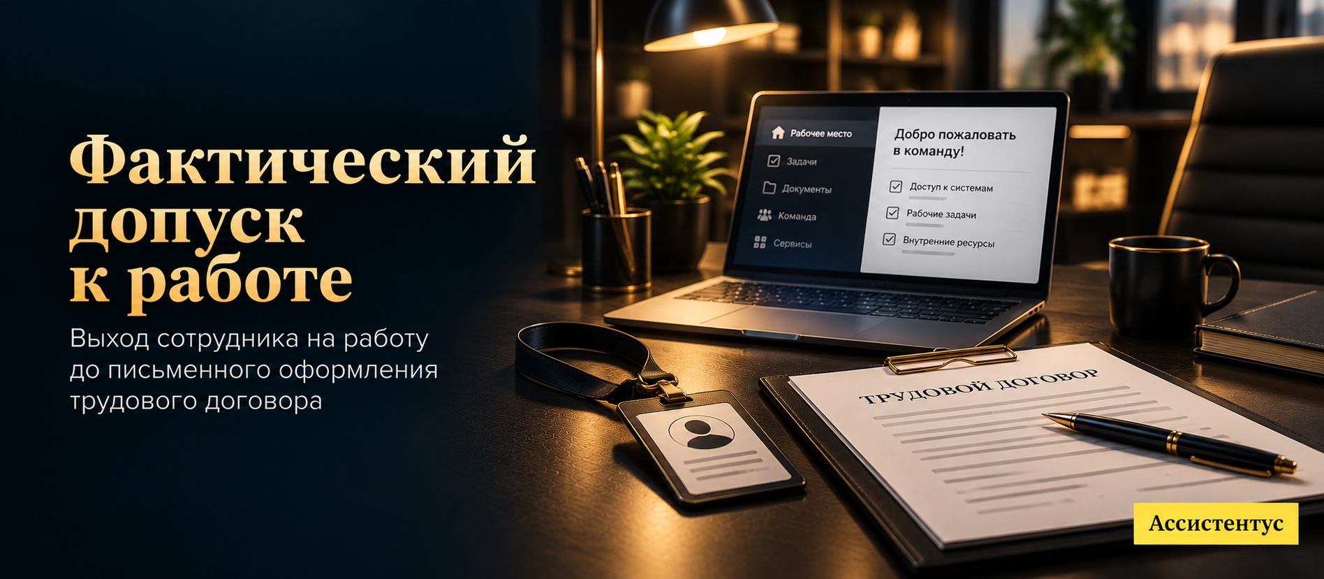  Фактический допуск к работе 