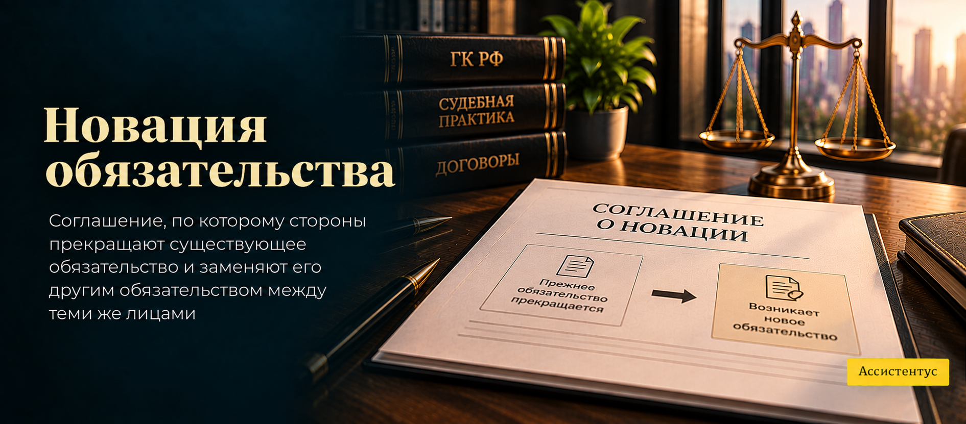  Новация обязательства 