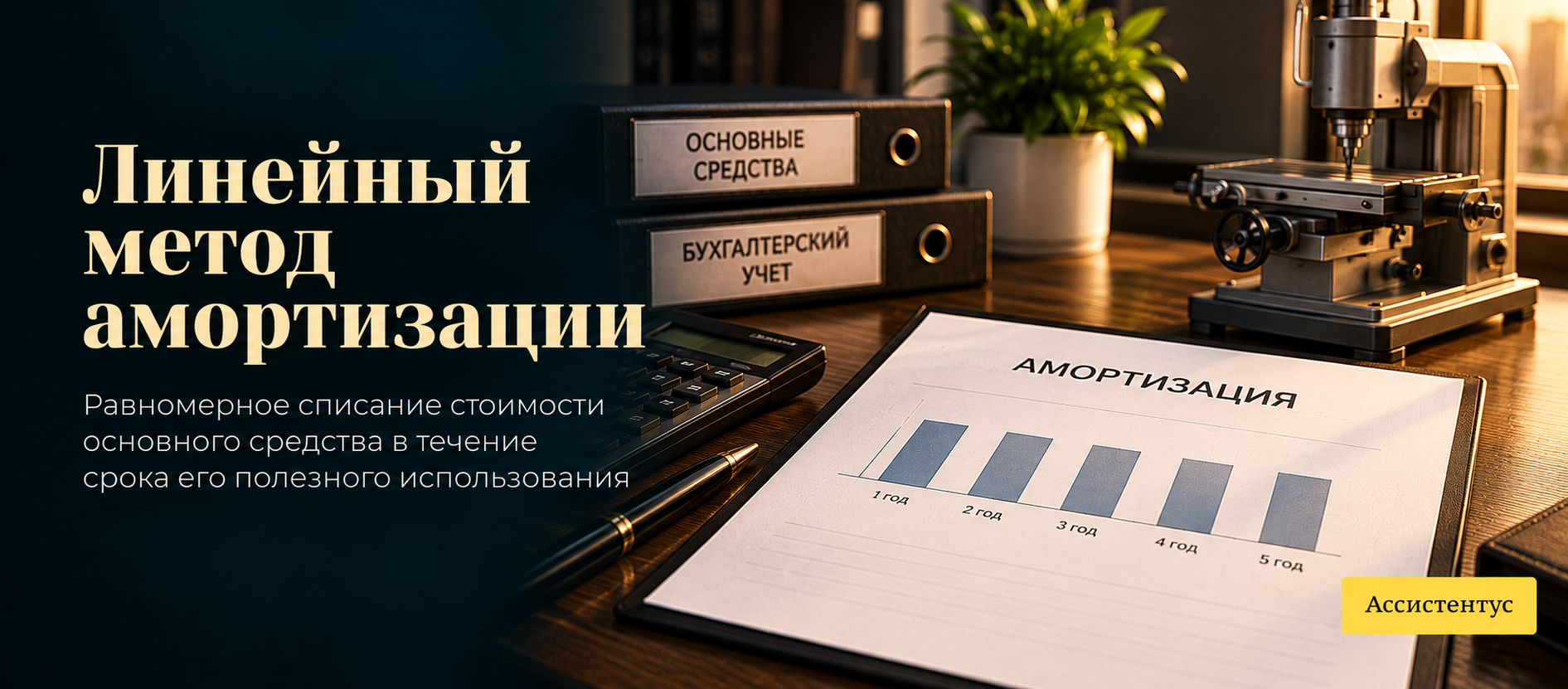  Линейный метод амортизации 