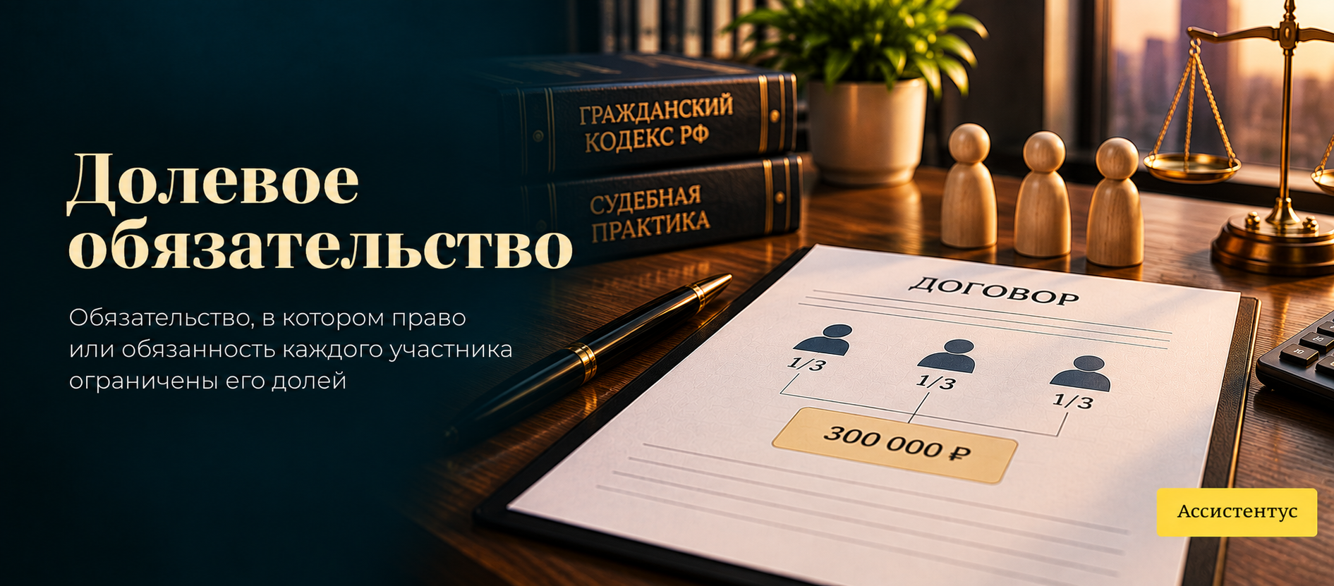 Долевое обязательство 
