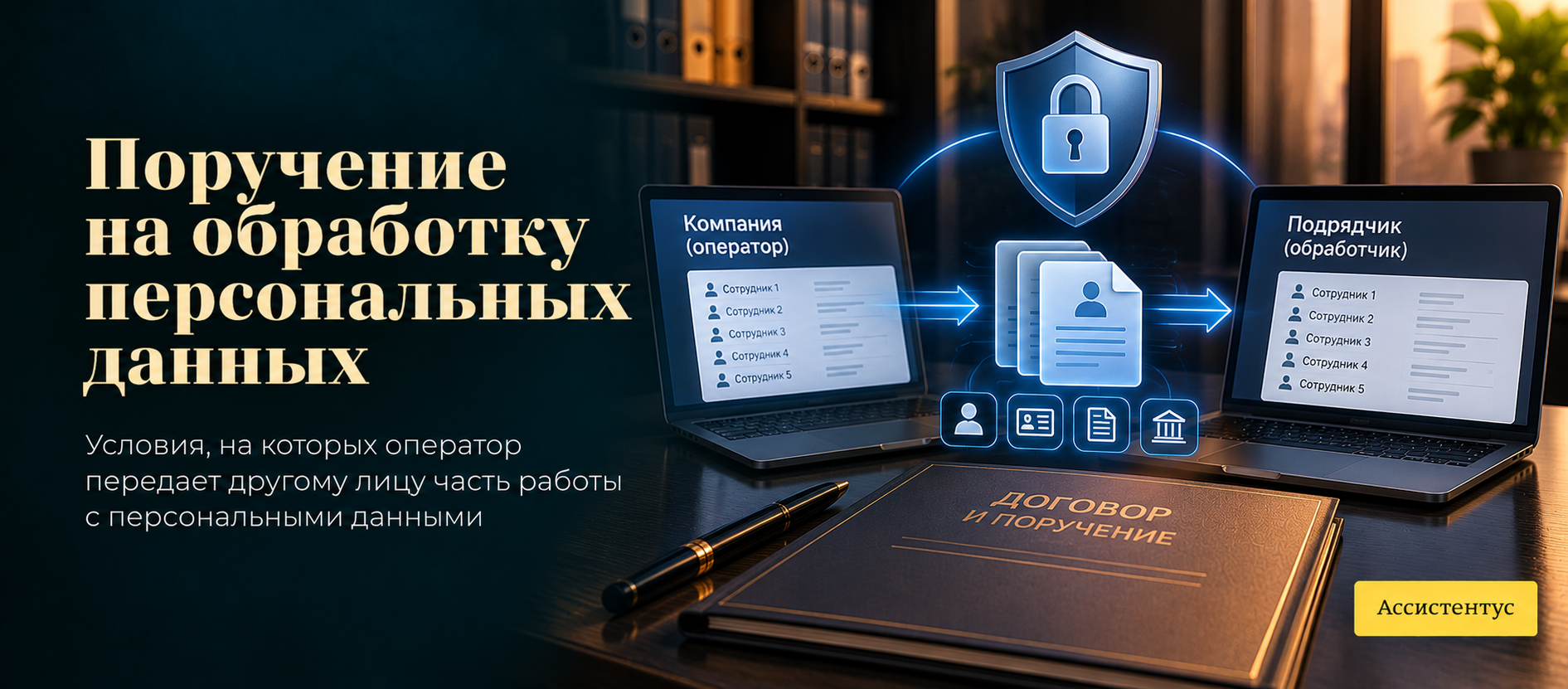  Поручение на обработку персональных данных 