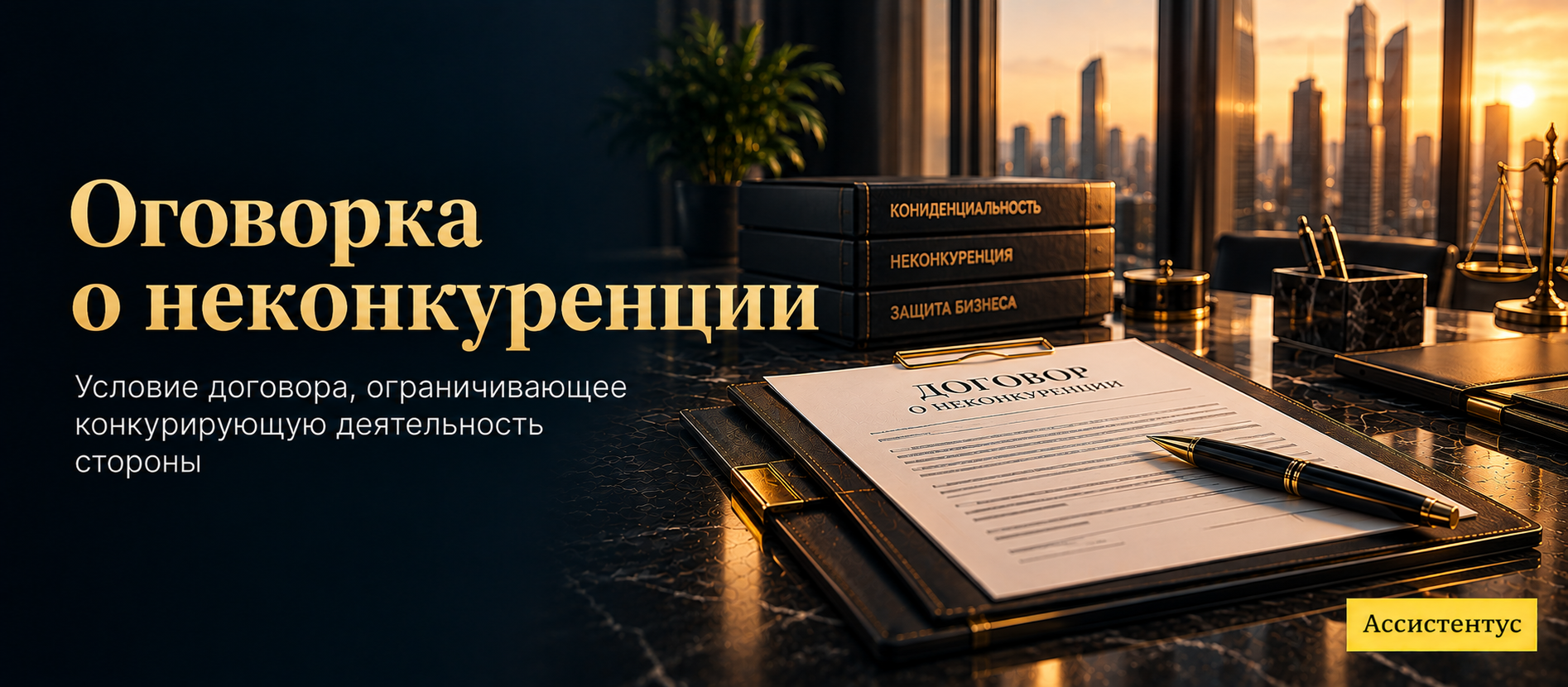  Оговорка о неконкуренции 