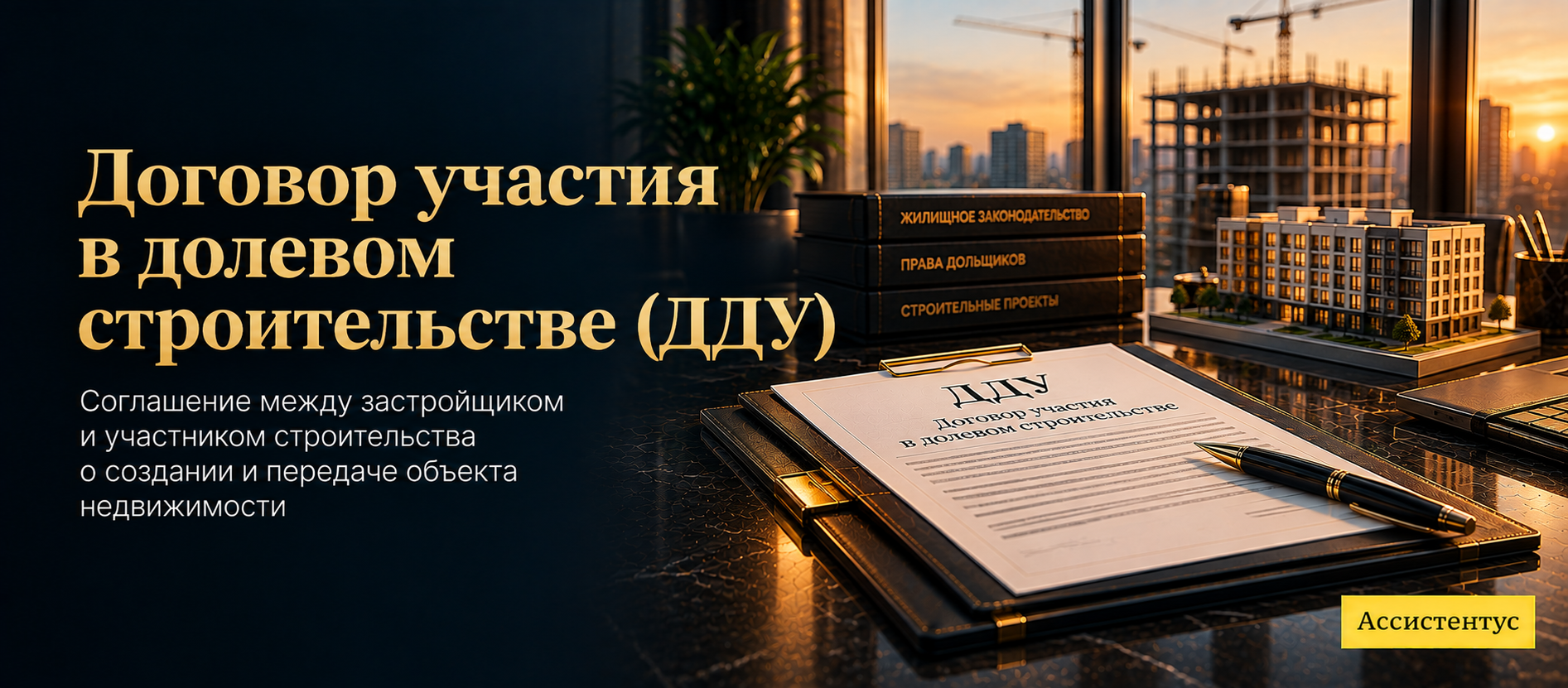  Договор участия в долевом строительстве (ДДУ) 