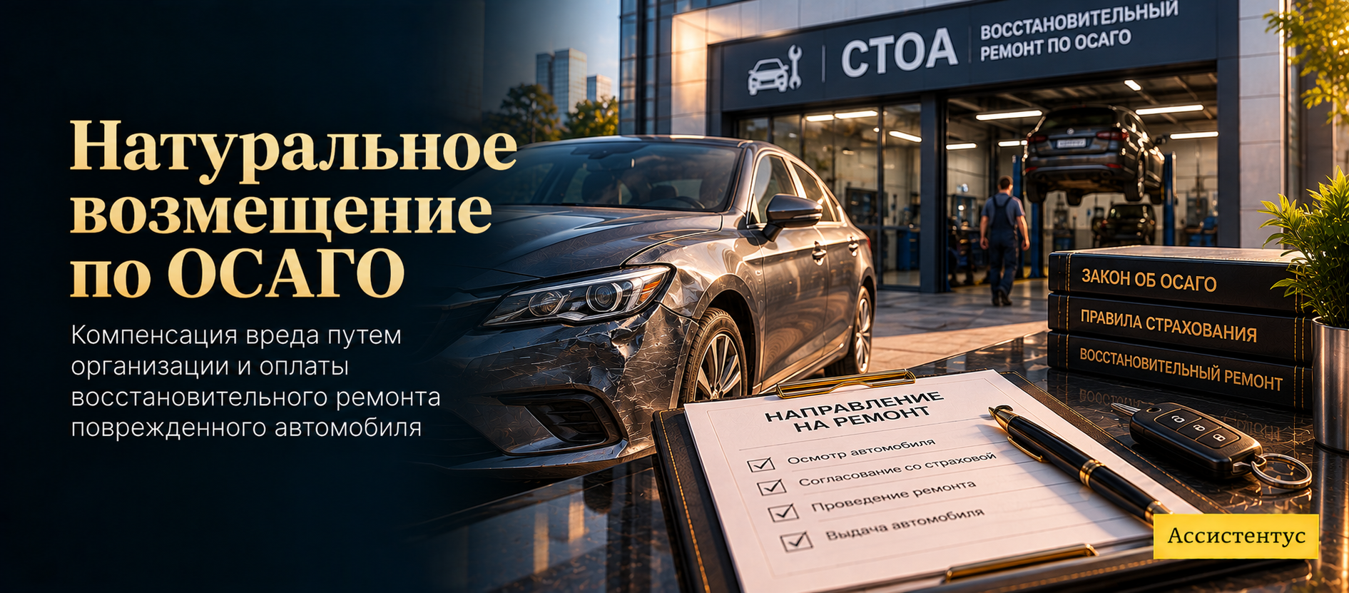  Натуральное возмещение по ОСАГО 
