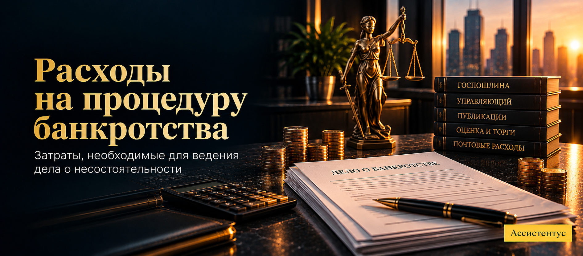  Расходы на процедуру банкротства 