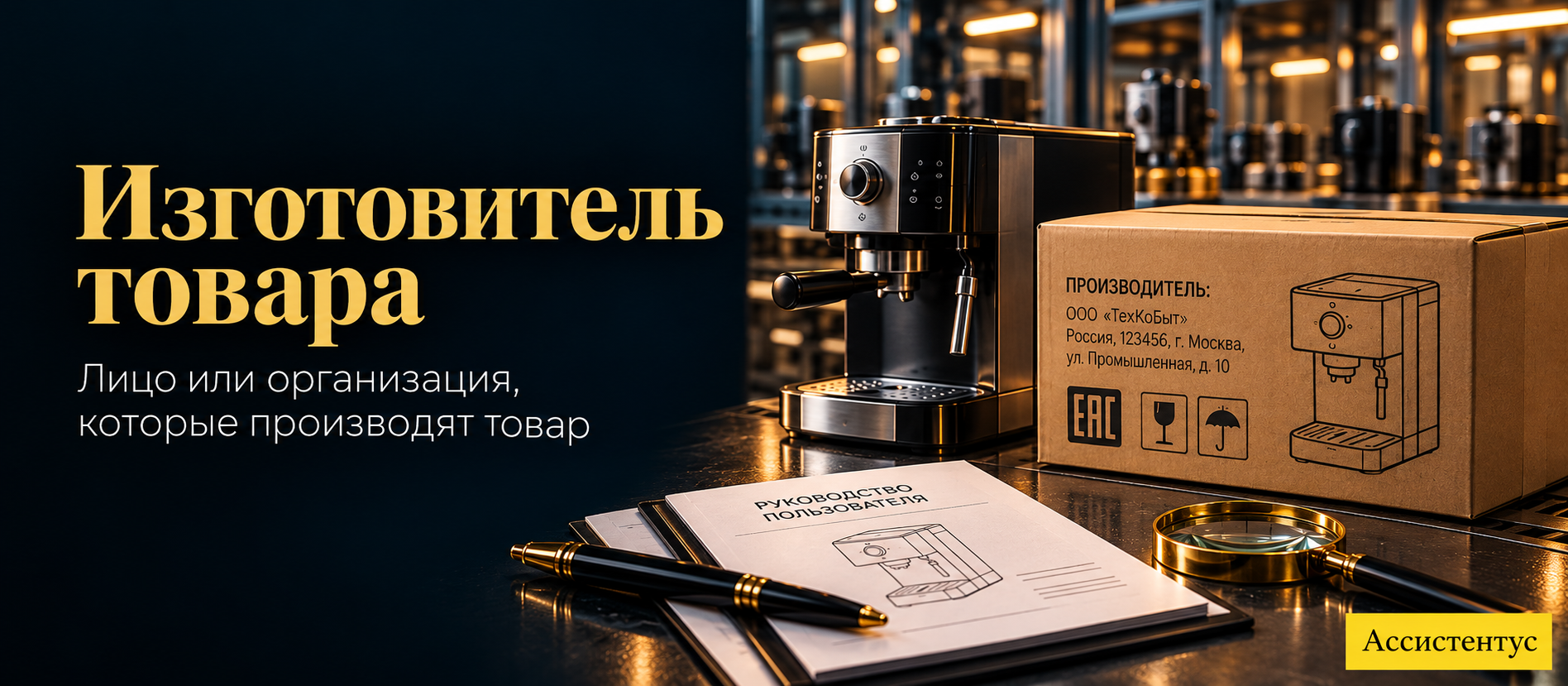  Изготовитель товара 