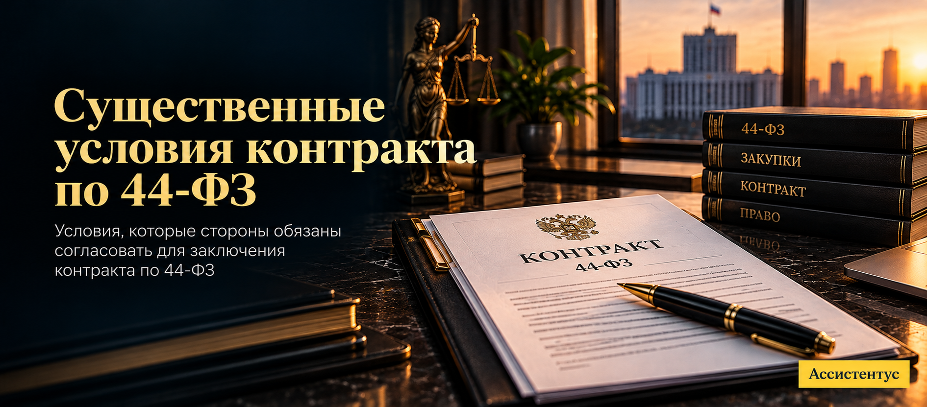  Существенные условия контракта по 44-ФЗ 
